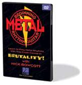 Beginning Metal Guitar-DVD Guitar and Fretted sheet music cover